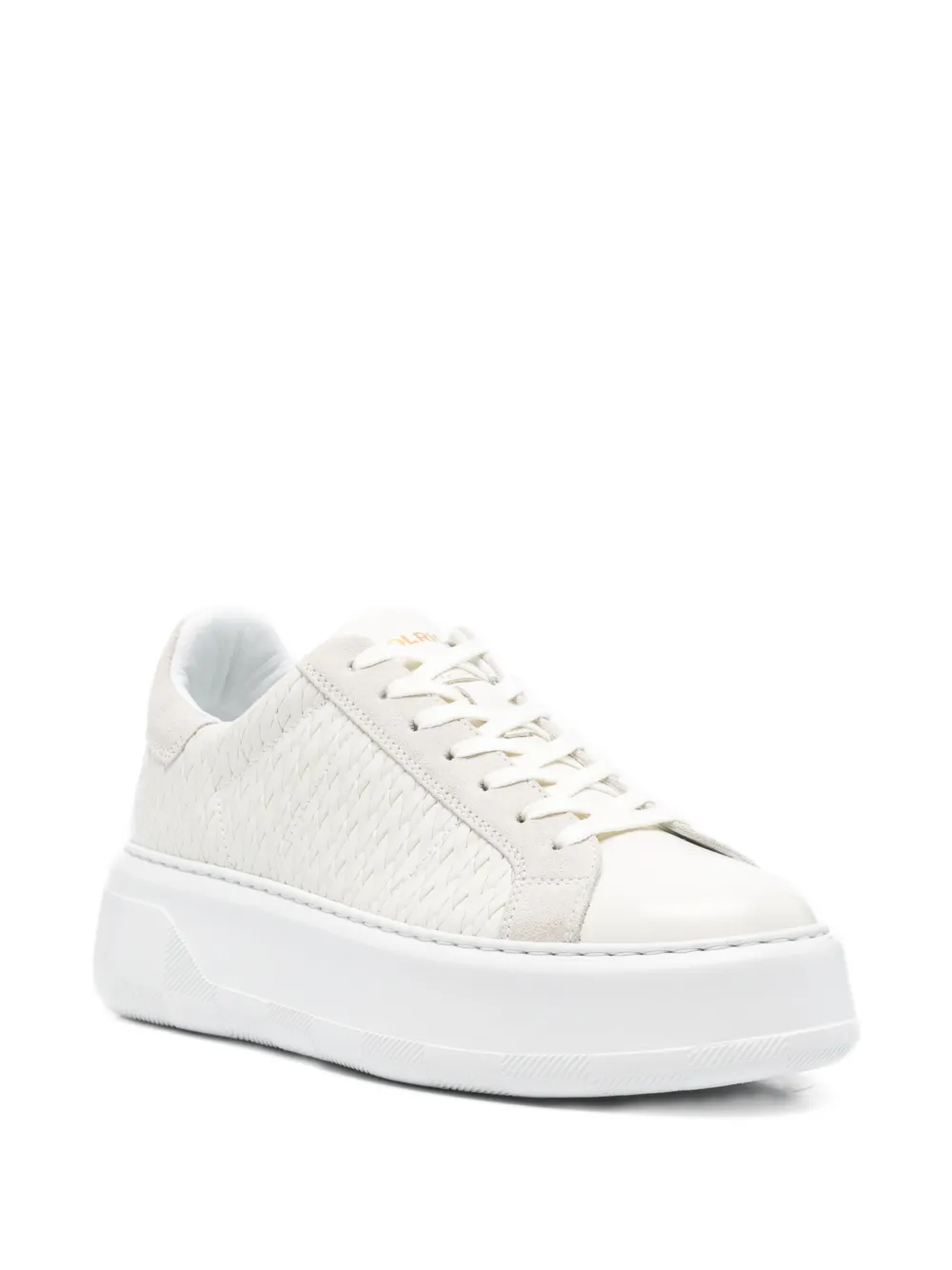  Woolrich Leather Sneakers - Neutrals 