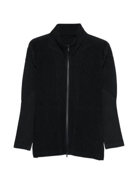 Homme Plissé Issey Miyake pleated zip-up jacket