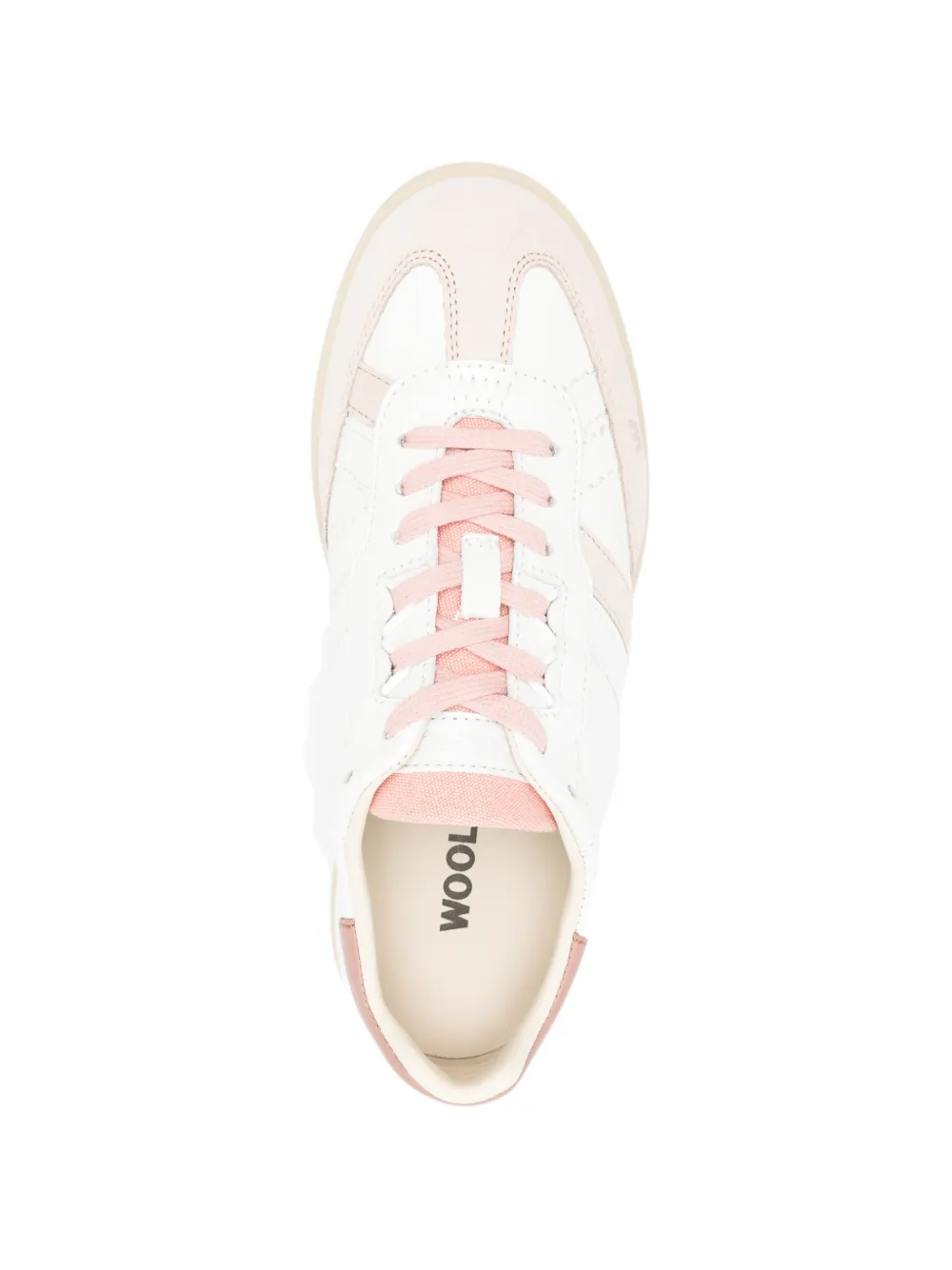 Woolrich Gestreepte sneakers Wit