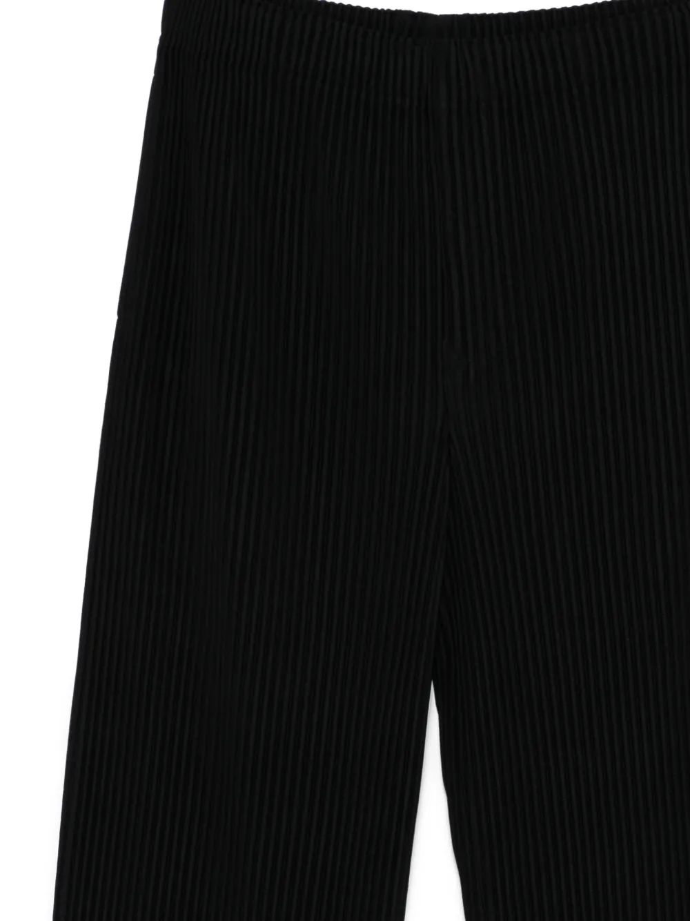 Homme Plissé Issey Miyake Pleated Trousers | Black | FARFETCH