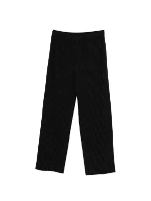 Homme Plissé Issey Miyake ストレートパンツ | ブルー | FARFETCH JP
