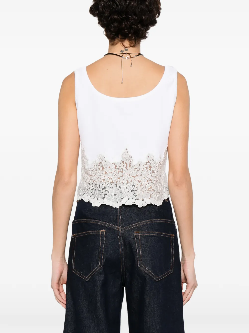 Lace-Detail Top
