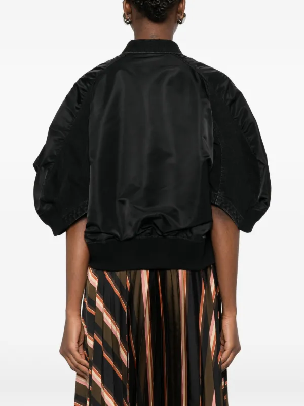 Sacai パネル ジャケット | ブラック | FARFETCH JP