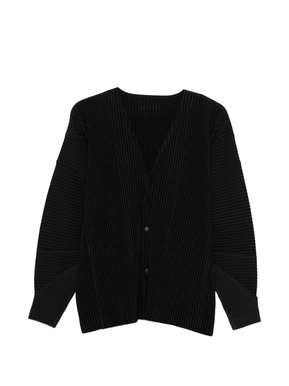 Homme Plissé Issey Miyake buttoned cardigan - Black