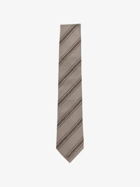 Brunello Cucinelli striped-pattern tie