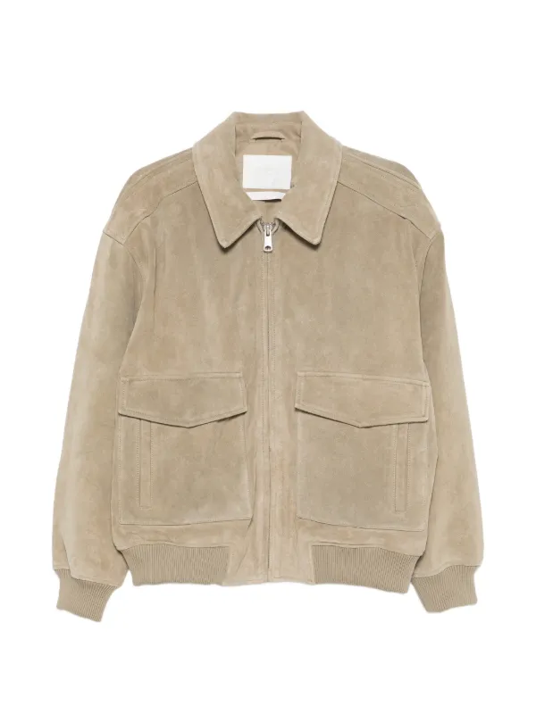 Citizens of Humanity Vivienne Collared Patch-pocket Jacket in Green