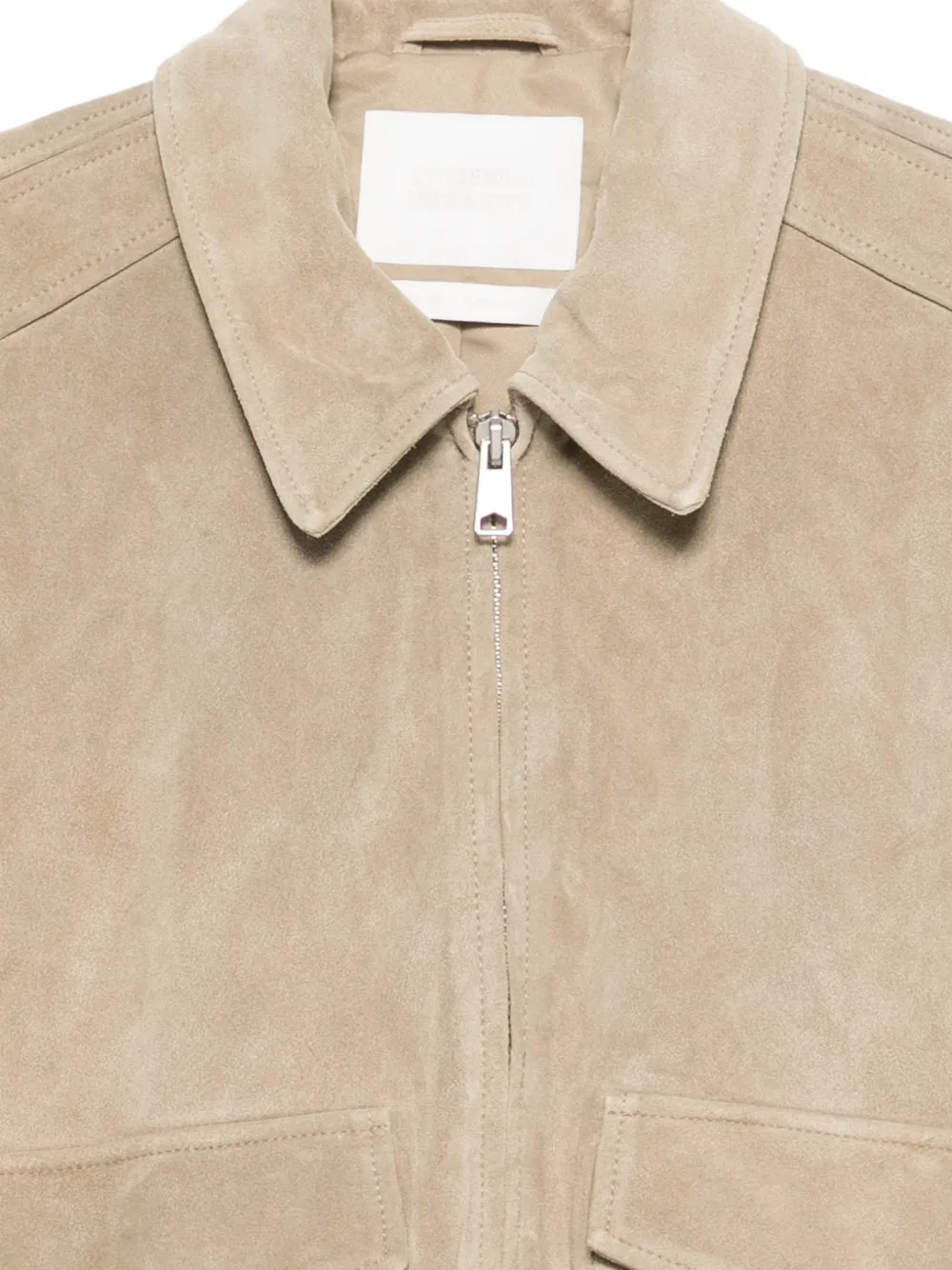  Citizens Of Humanity Vivienne Collared Patch-pocket Jacket - Green 