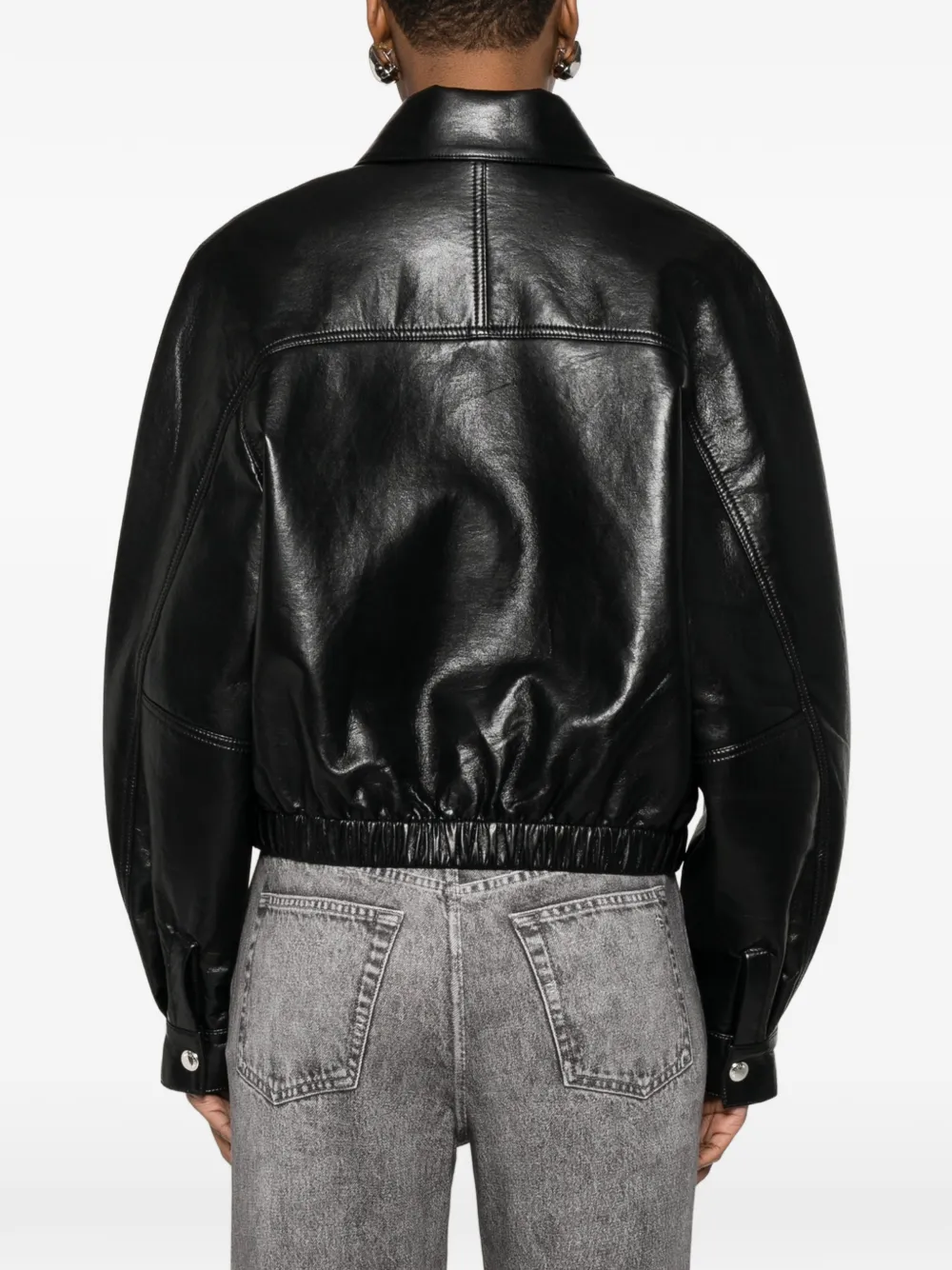 Dixon Cocoon Zip Bomber Jacket