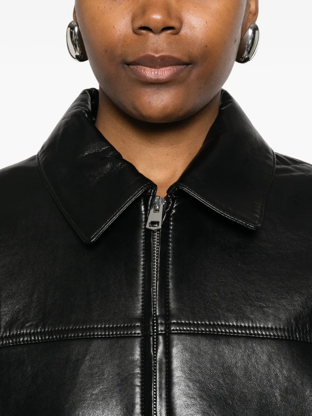 Dixon Cocoon Zip Bomber Jacket