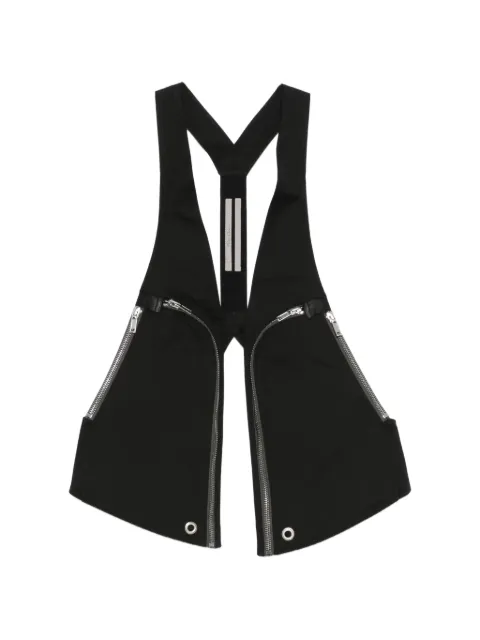 Rick Owens zip Bauhaus vest