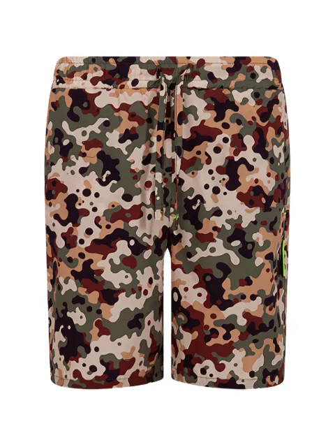 MSGM Kids camouflage-print bermuda shorts