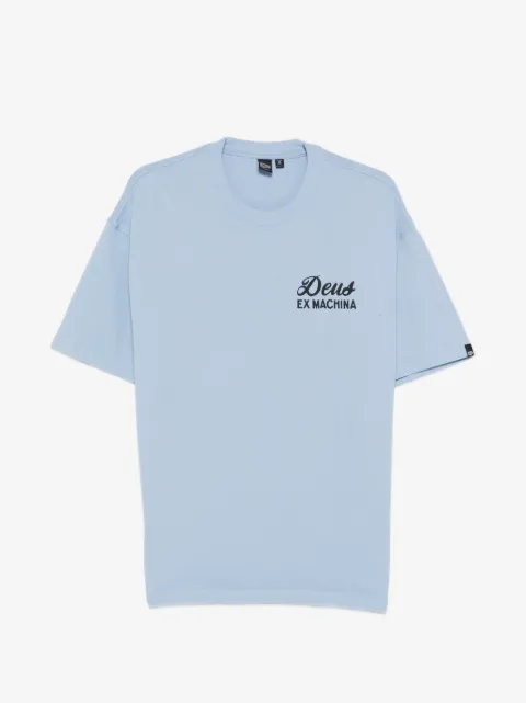 Deus Ex Machina playera con detalle del logo