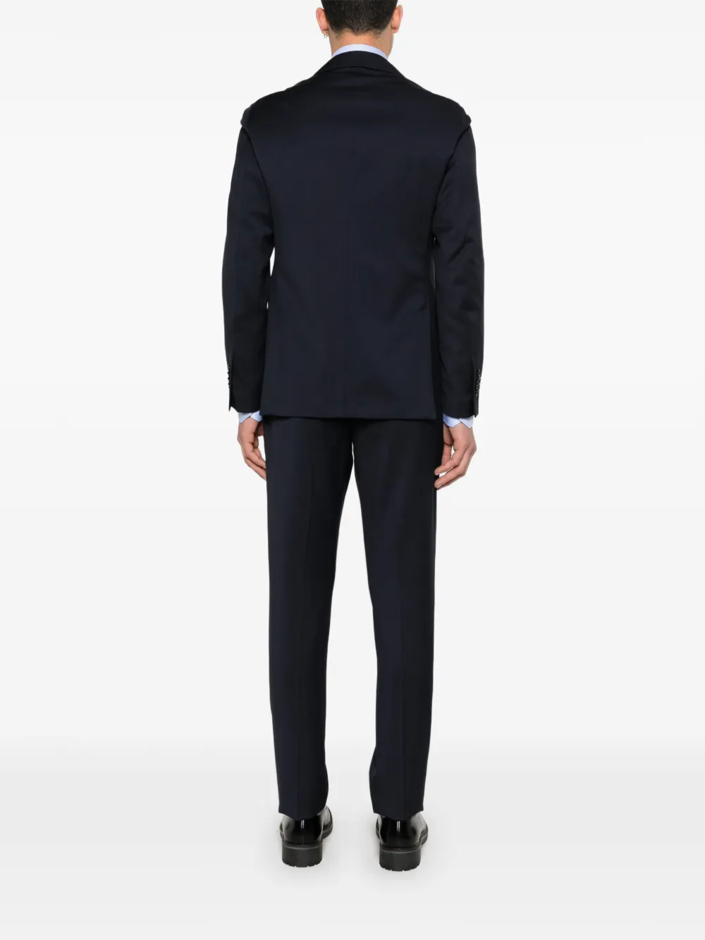 Lardini Pak met enkele rij knopen Blauw