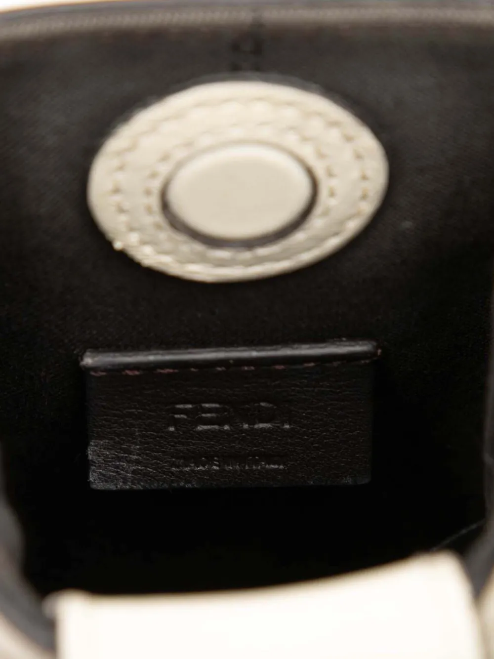 2010-2025 Leather Fendigraphy Phone Pouch Crossbody Bag