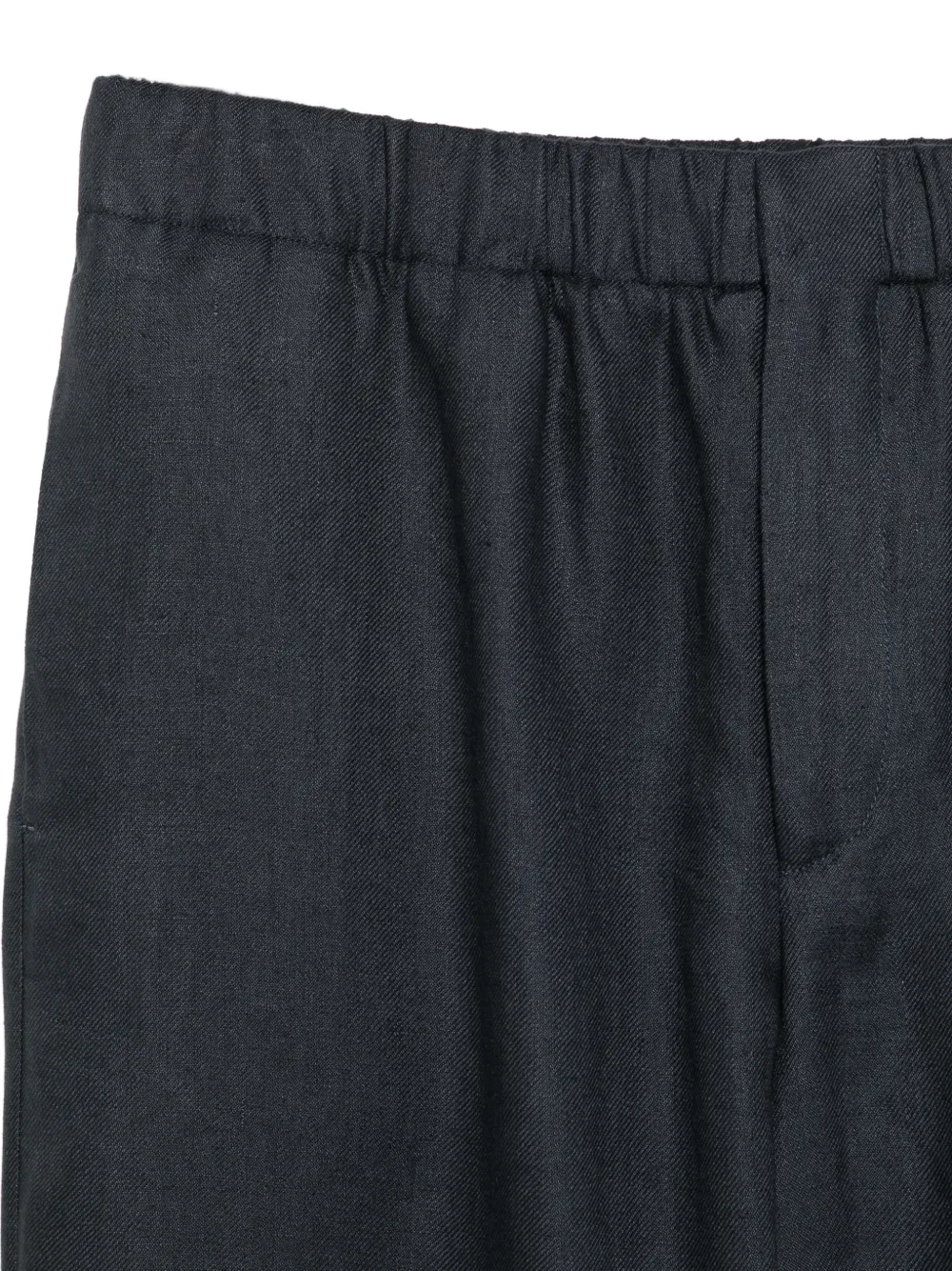 Lardini Broek met elastische tailleband Blauw
