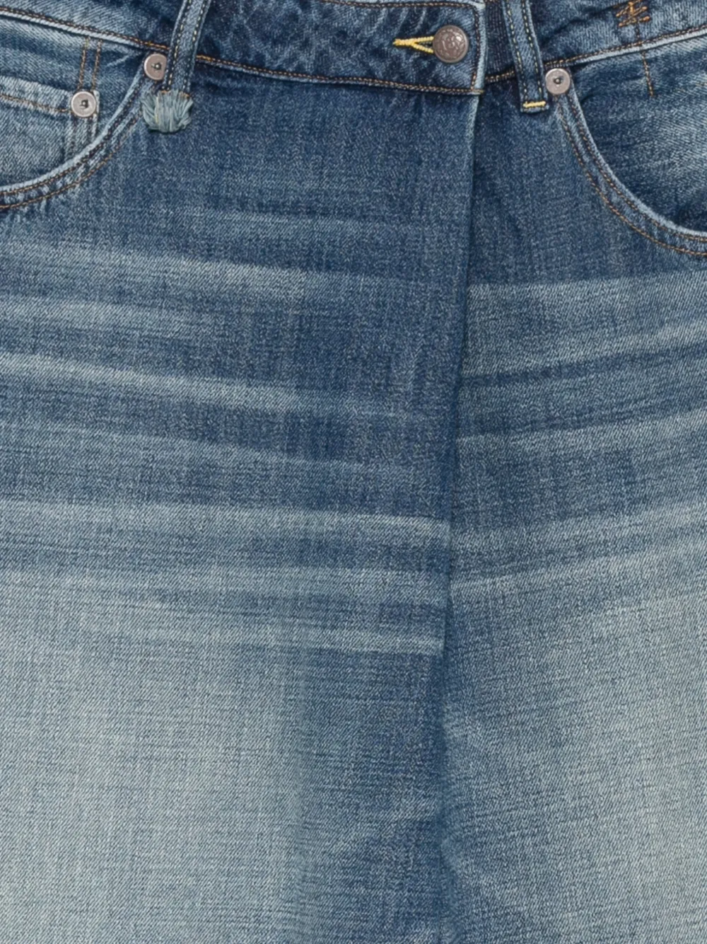  R13 Cotton Wide-leg Jeans - Blue 