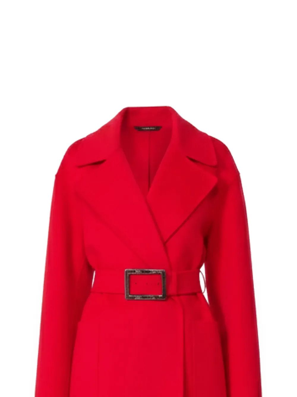  Sportmax Belt Coat - Red 