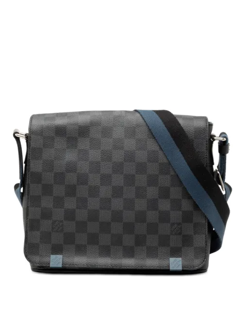 Louis Vuitton Pre-Owned 2016 ダミエ グラフィット ディストリクト PM ショルダーバッグ