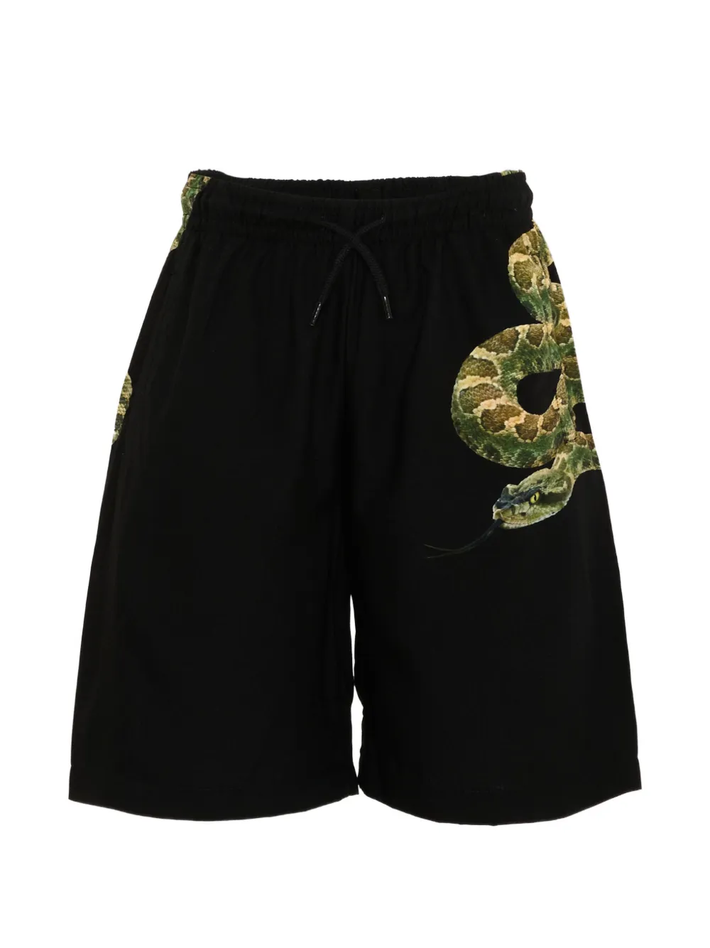 Molo snake print shorts - Nero