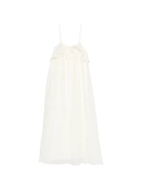 Eleh ruffled midi dress