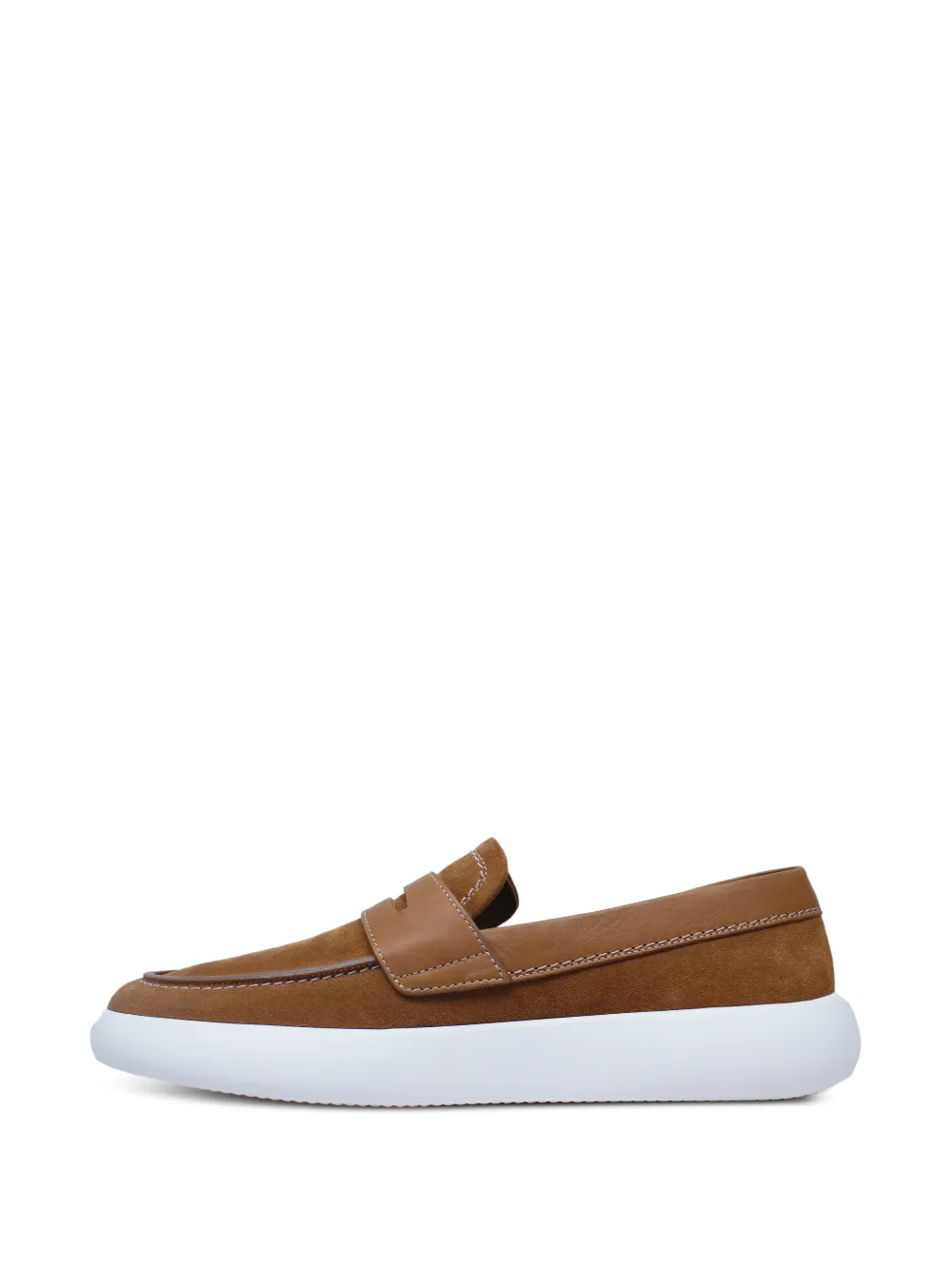 suede strap trainers