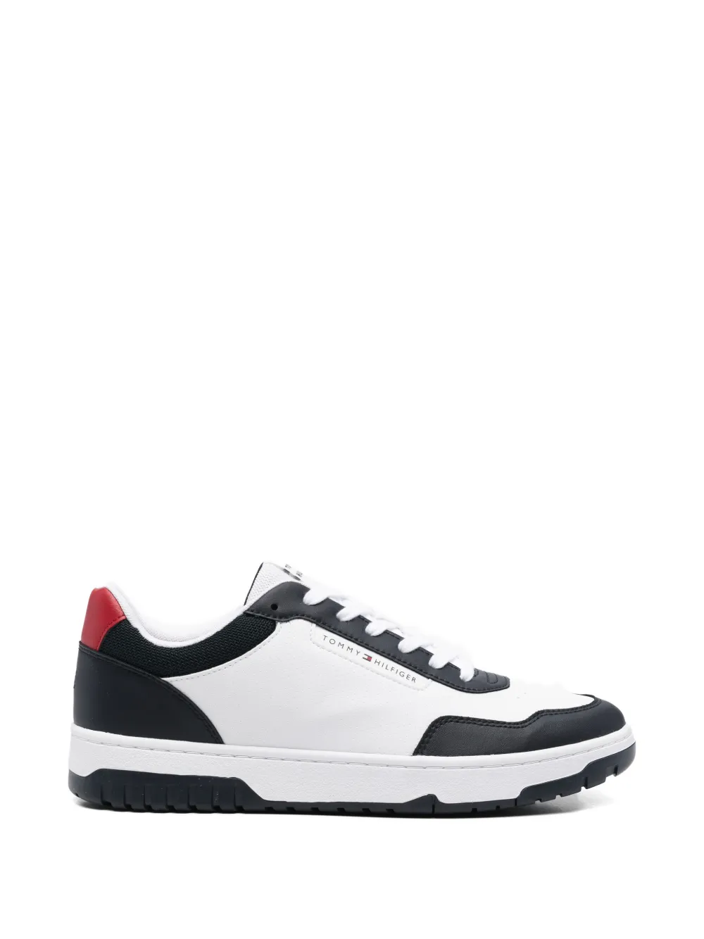 Tommy Hilfiger panelled leather sneakers - Blu