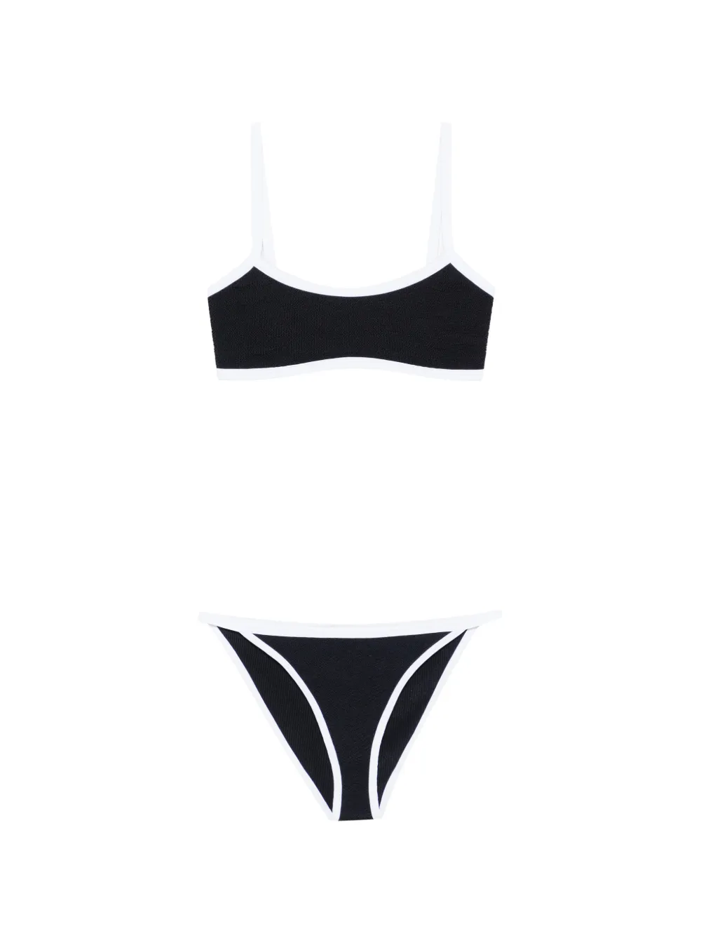 Hunza G black bikini set - Nero