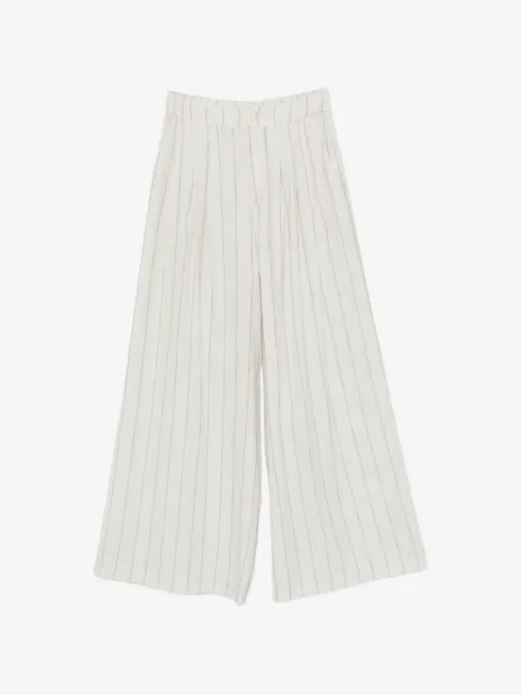 Eleh pantalones anchos con motivo de rayas