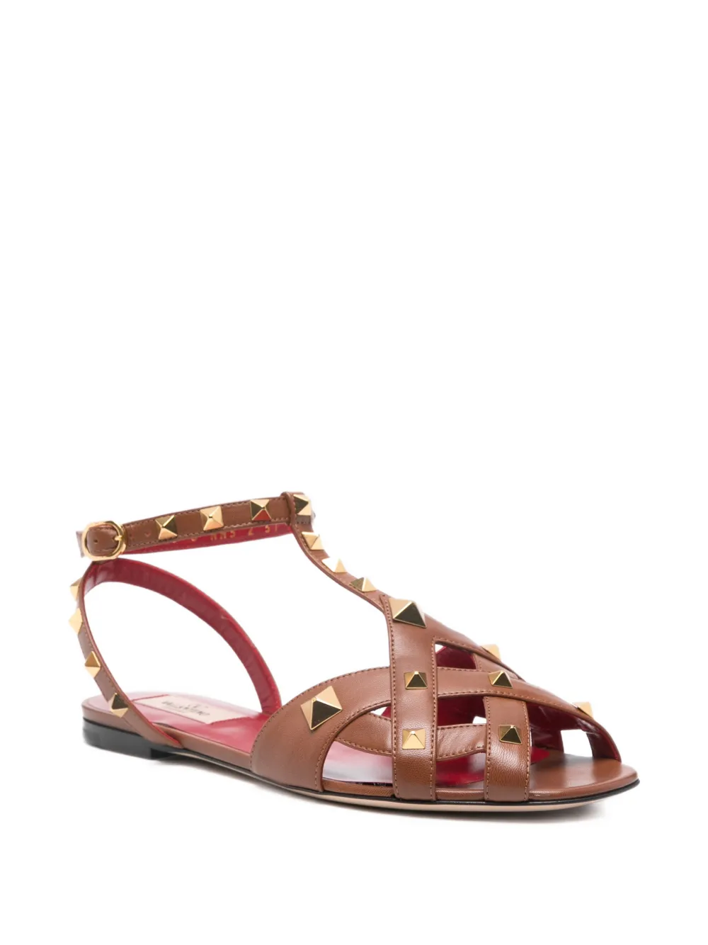 Valentino Garavani Studdy stud-embellished sandals Bruin