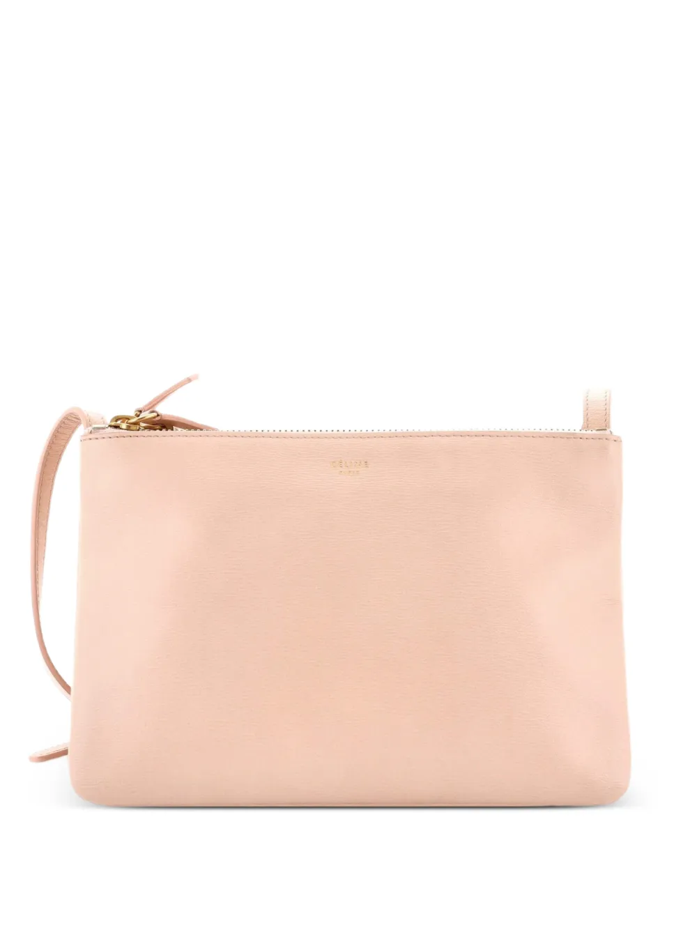 Celine Pre-Owned Trio Leather Small crossbody bag - Toni neutri