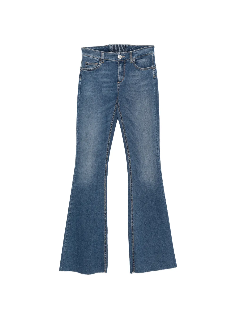 LIU JO five-pocket flared jeans - Blu