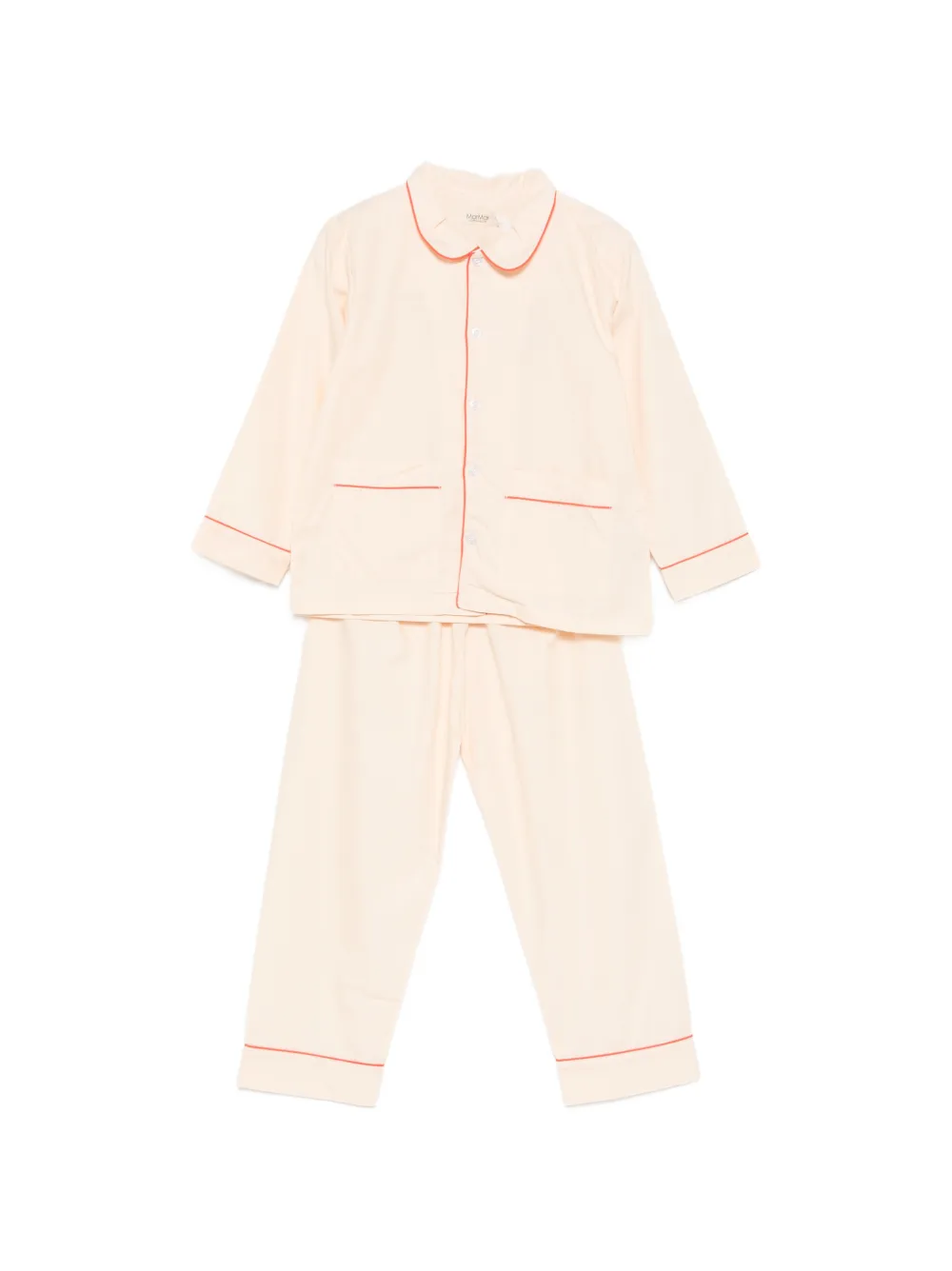 MAR MAR COPENHAGEN KIDS Pyjamas mit langen Ärmeln (2er-Set) - Orange