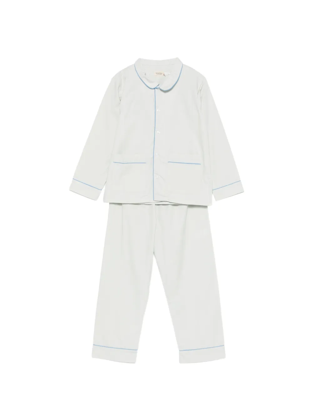 MAR MAR COPENHAGEN KIDS Pyjamas mit langen Ärmeln (2er-Set) - Grau