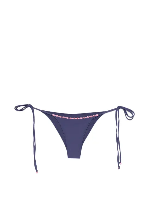 Frankies Bikinis bikini bottom Mackenzie con detalles florales