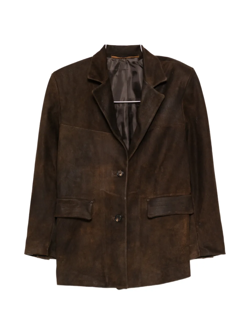 Salvatore Santoro flap-pocket blazer - Marrone