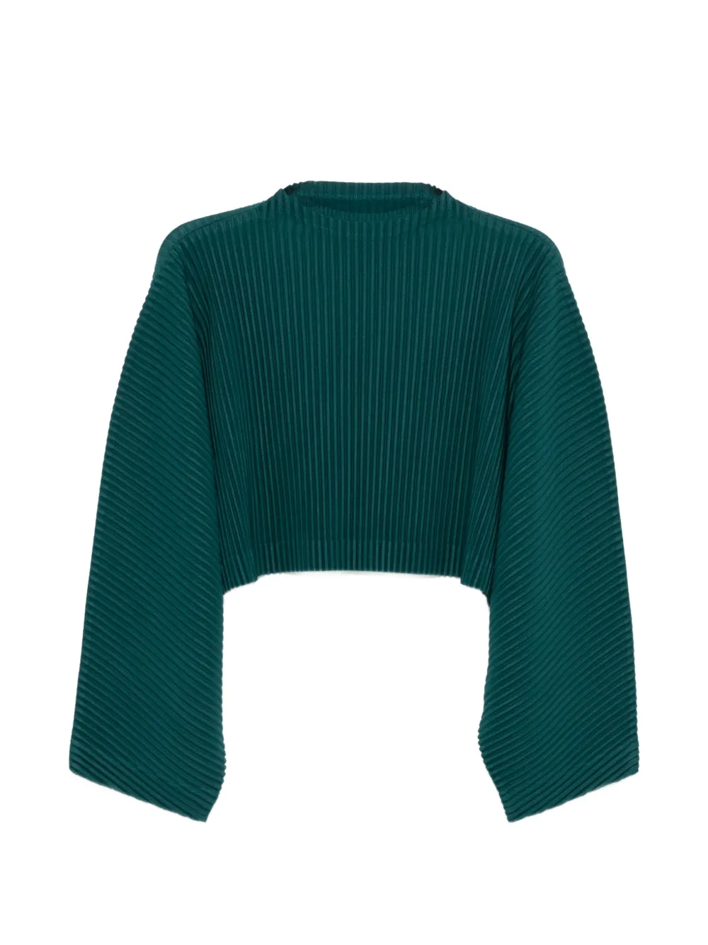 Homme Plissé Issey Miyake pleated top - Verde