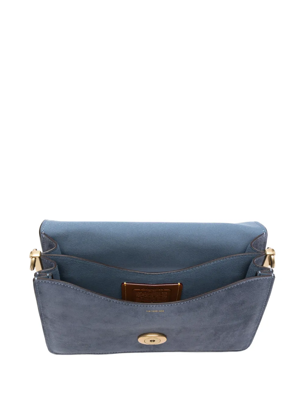 Tabby calf suede shoulder bag