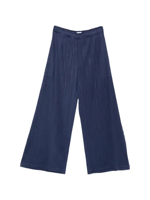 Pleats Please Issey Miyake Calça com vinco