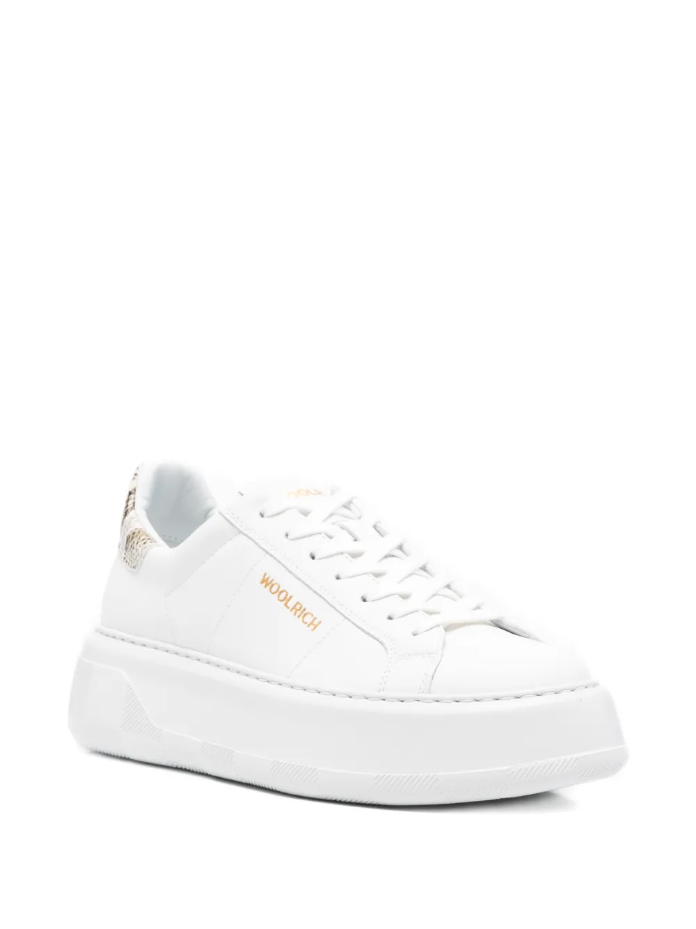Woolrich Sneakers met plateauzool Wit