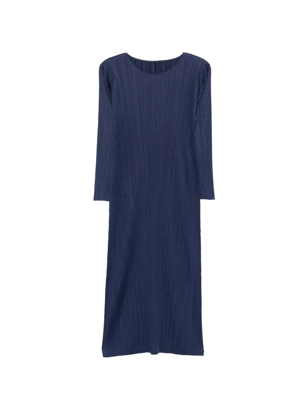 Pleats Please Issey Miyake pleated midi dress - Blu