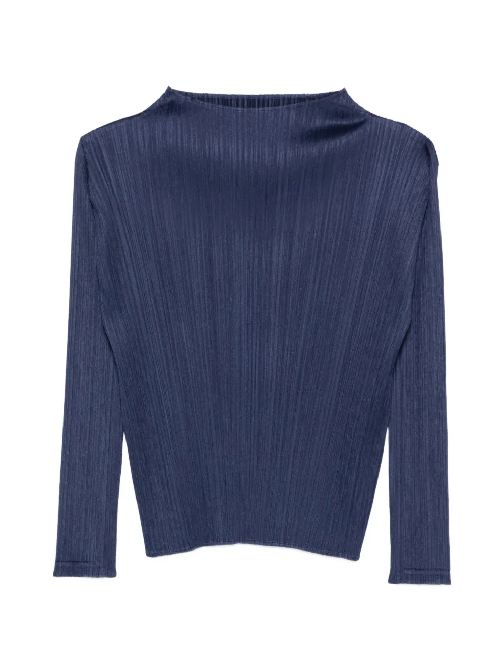 Pleats Please Issey Miyake pleated T-shirt - Blu