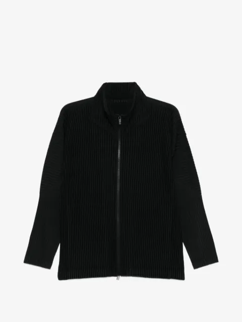 Homme Plissé Issey Miyake zip pleated shirt
