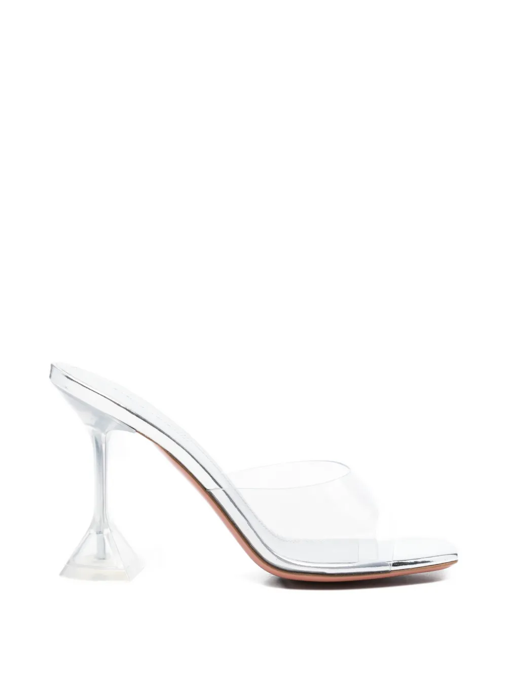 Amina Muaddi Lupita sandals Wit