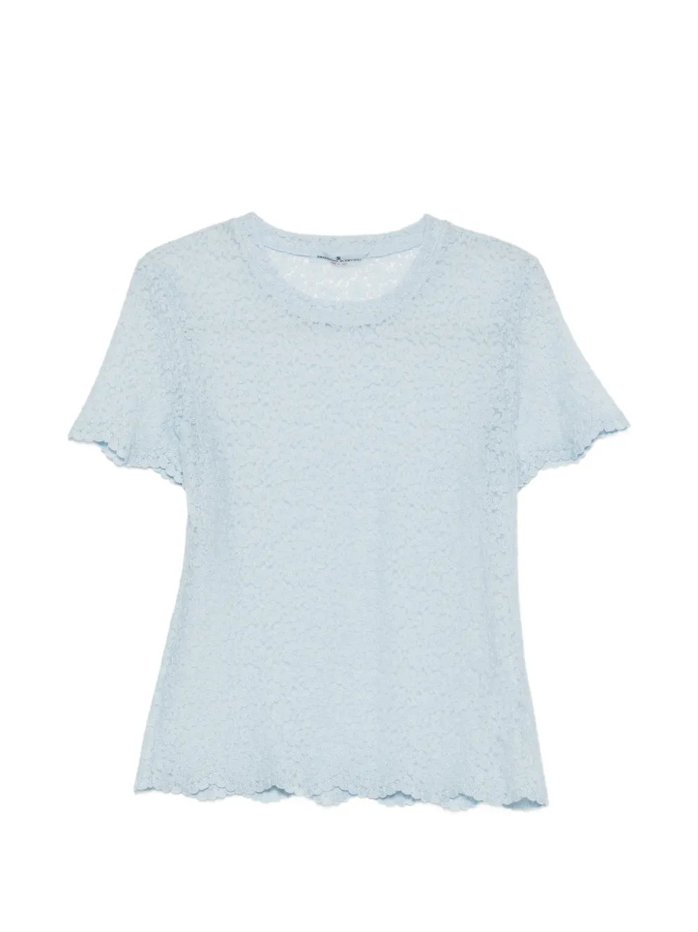 Ermanno Scervino lace t-shirt - Blu