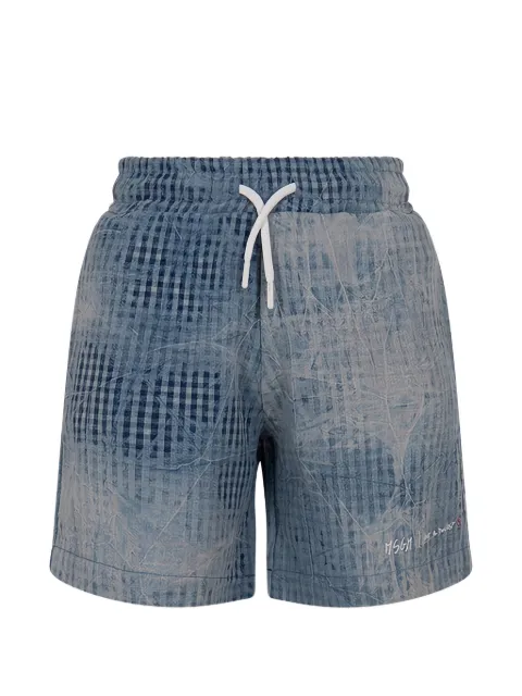 MSGM Kids printed bermuda shorts