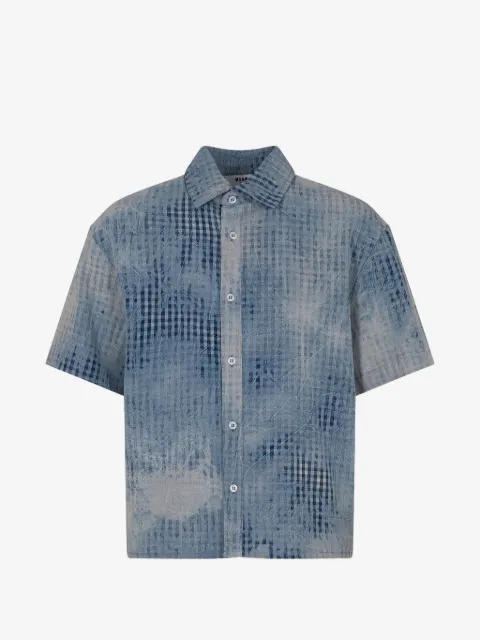 MSGM Kids patterned short-sleeve top