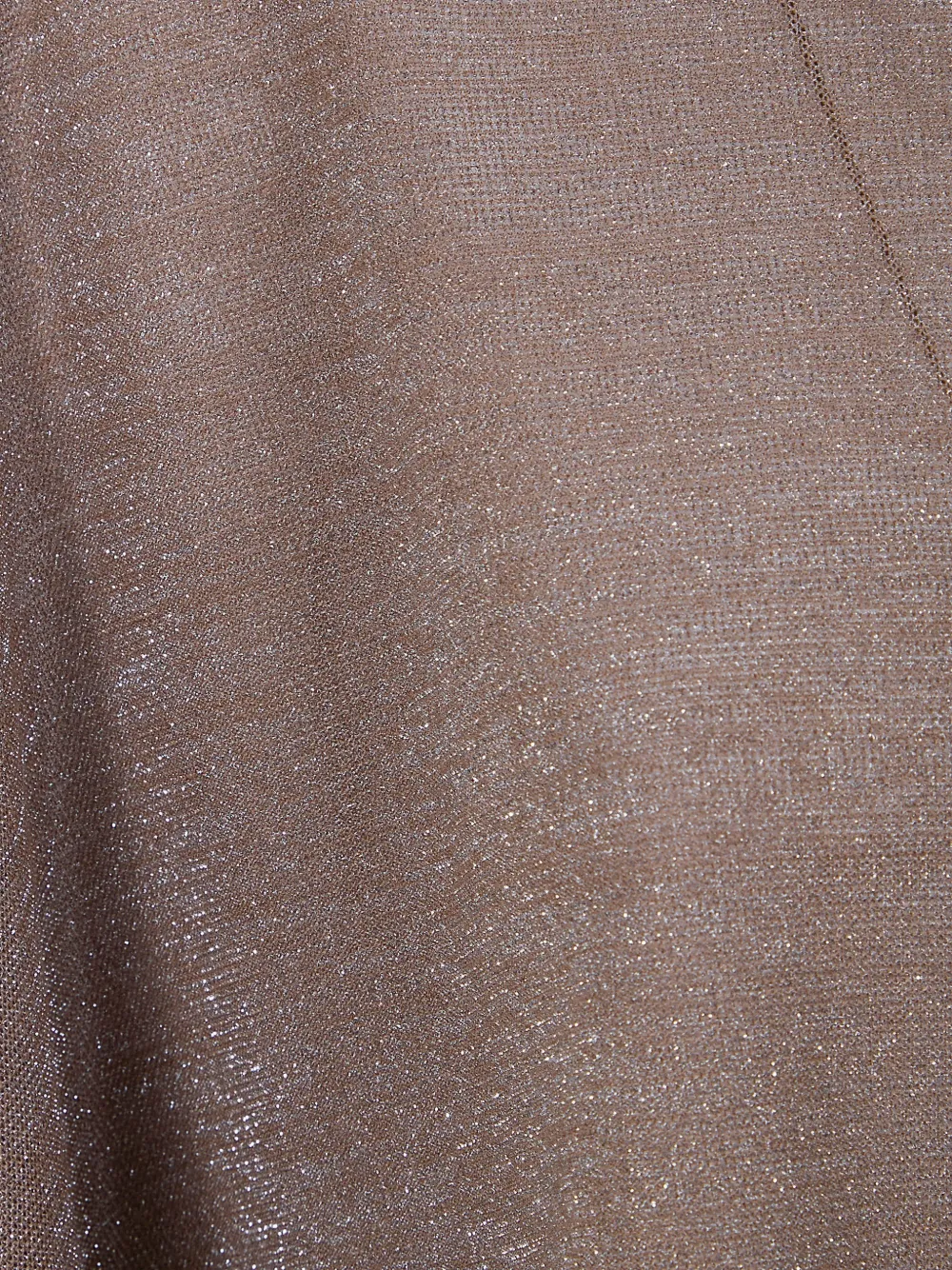  D.exterior Lurex-embellishment Cape - Brown 