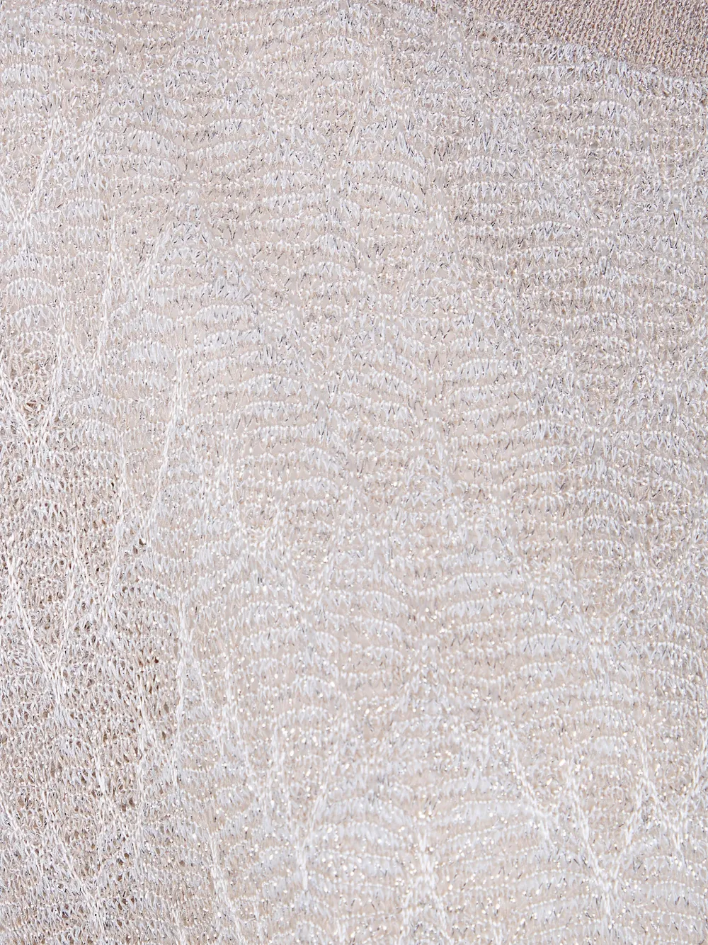  D.exterior Zigzag-pattern T-shirt - Neutrals 