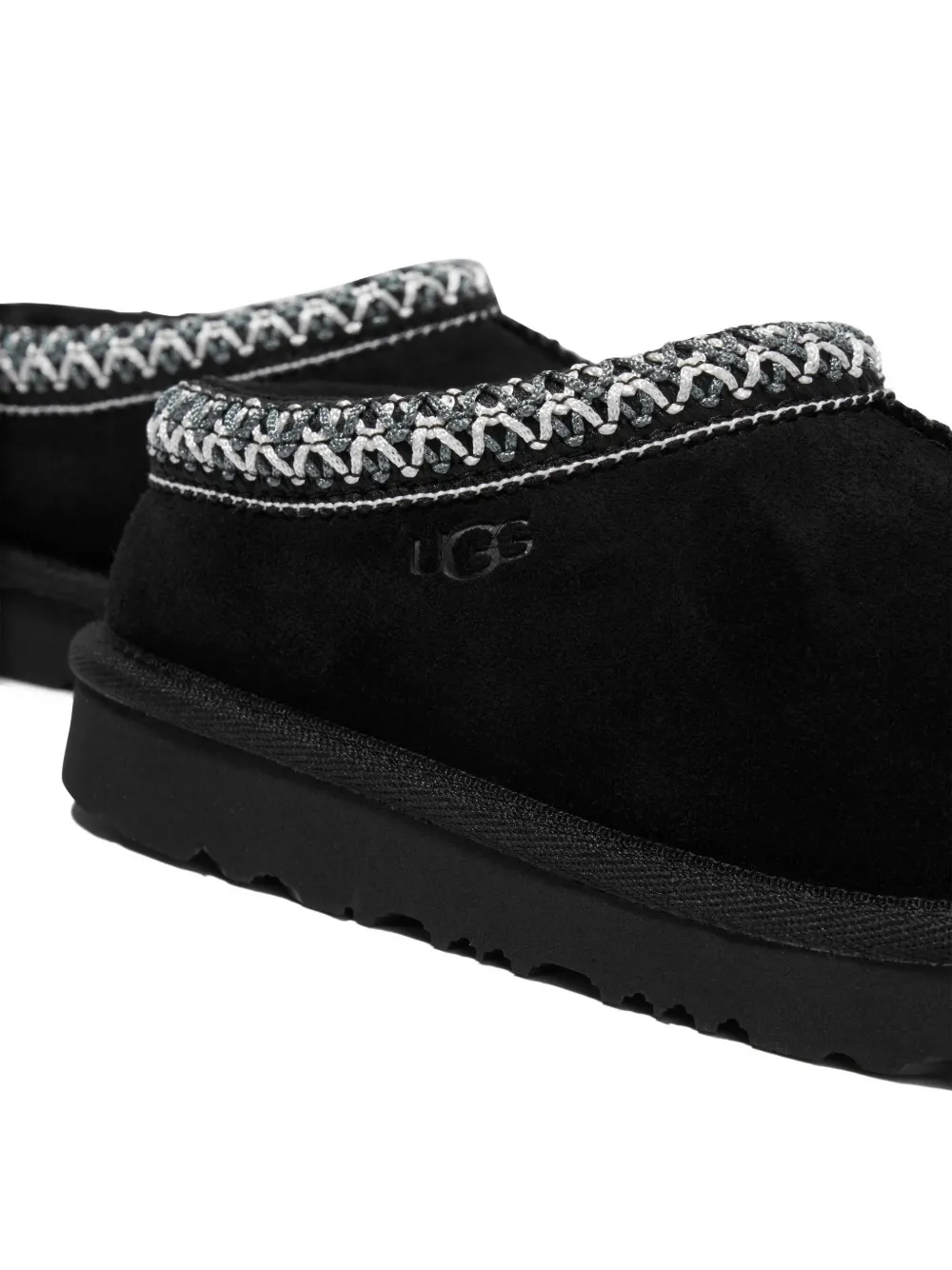 UGG Kids Tasman II suède slippers Zwart