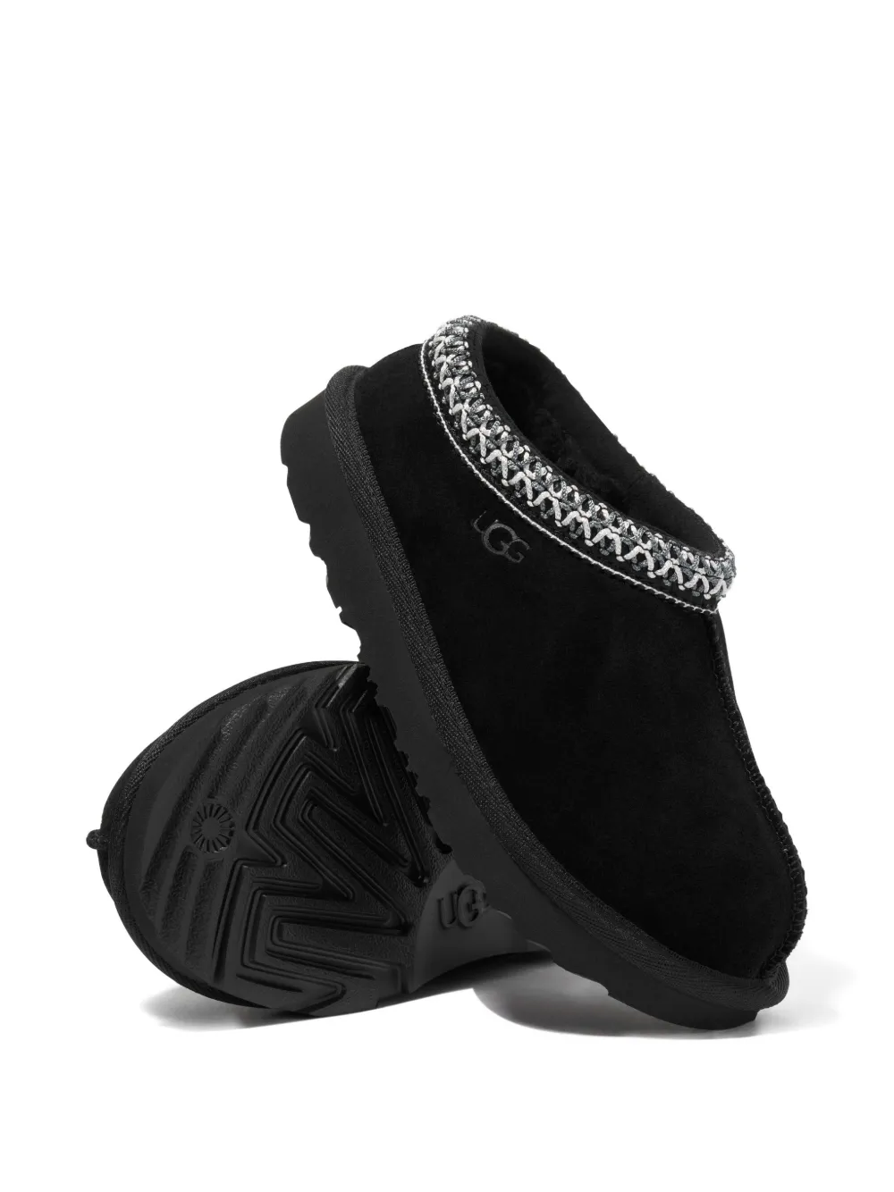 UGG Kids Tasman II suède slippers Zwart